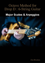 Octave Method for Drop D: 6-String Guitar