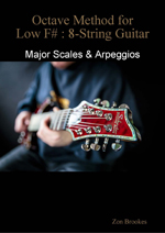 Octave Method for Low F#: 8-String Guitar